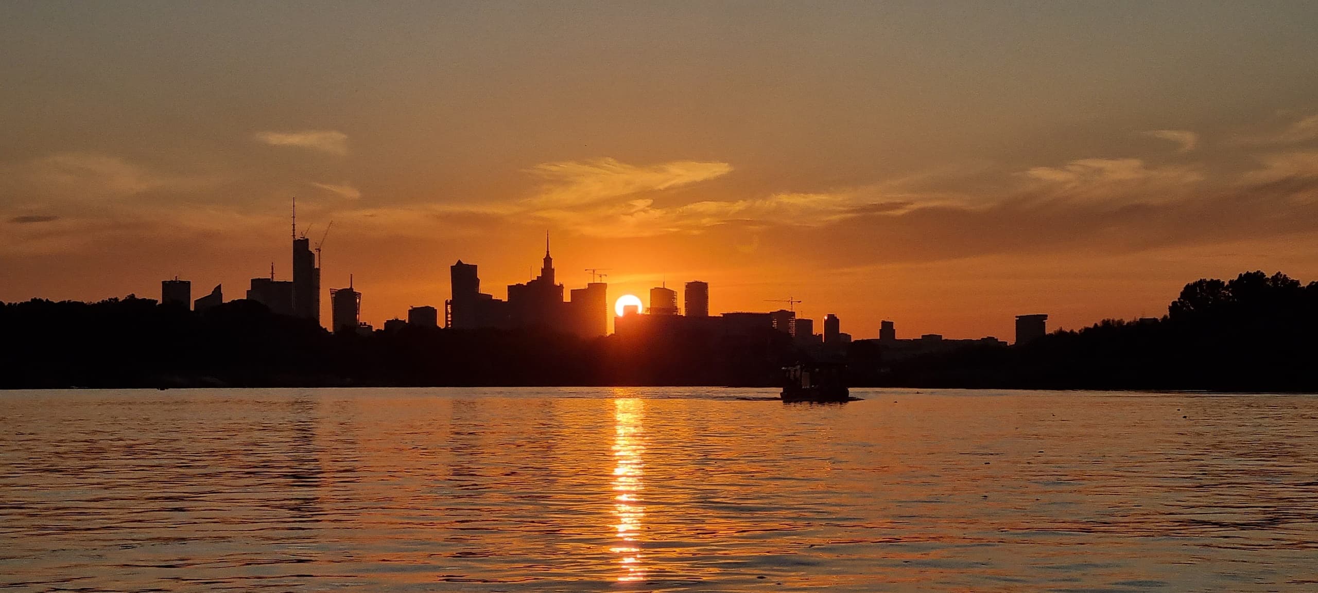 Sunset River Cruise with Warsaw By Boat