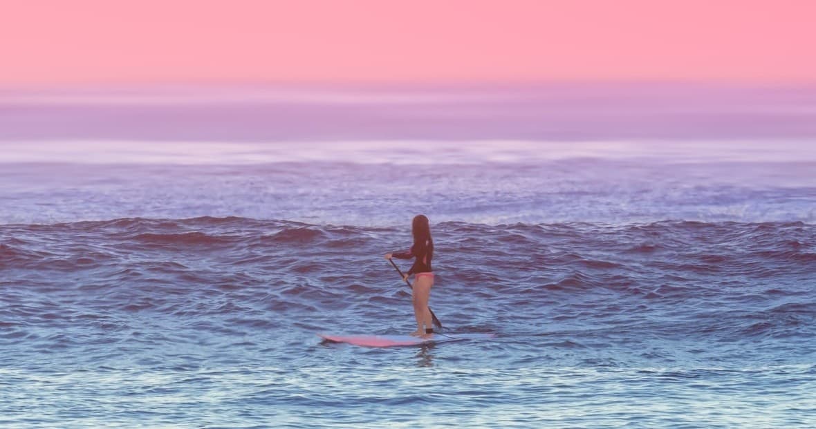 Stand-Up Paddleboarding with Scarborough Surf School at Cayton Bay