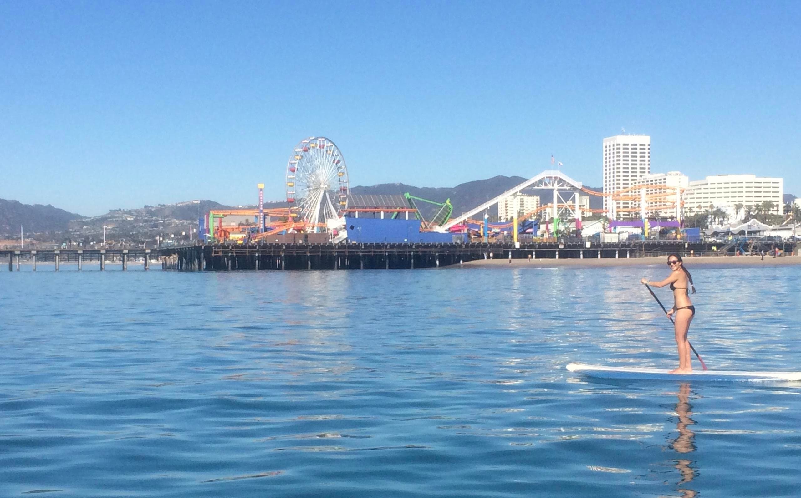 Private Stand Up Paddle Lessons in Santa Monica, CA