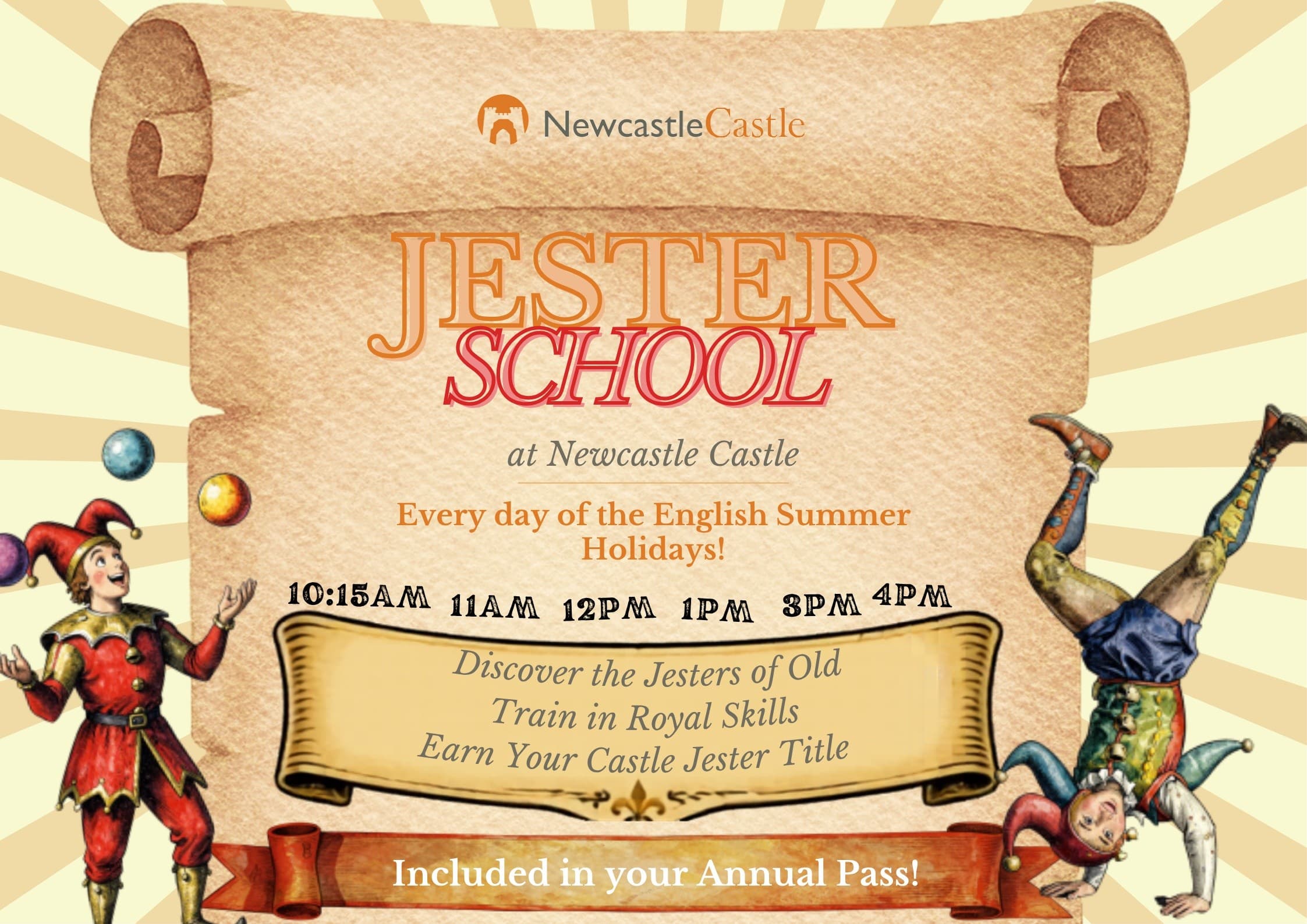 Jester School at the Castle Keep: A Playful Half-Hour in Newcastle upon Tyne