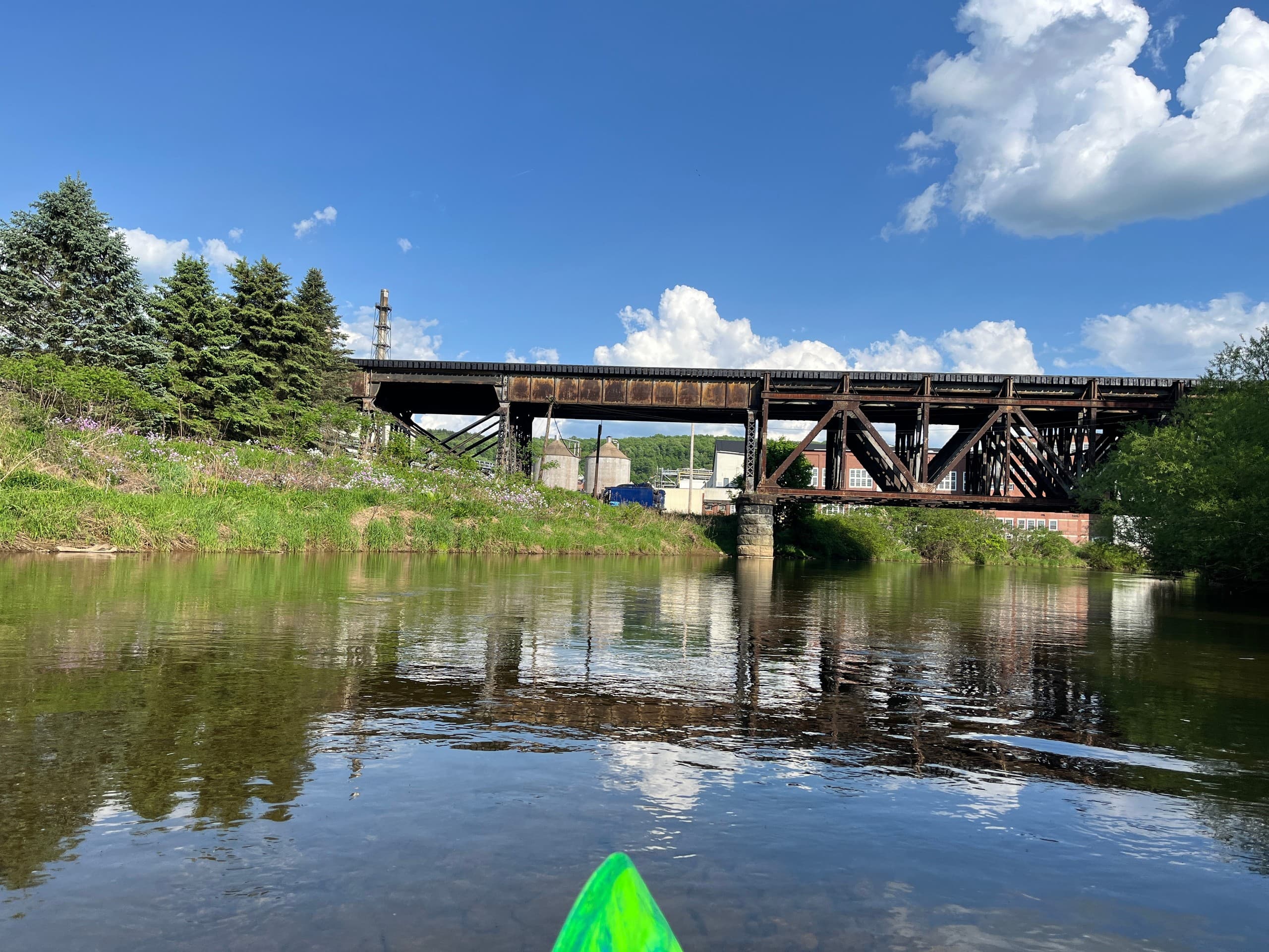 Short Town Float on the Clarion River: Johnsonburg West Branch Paddle photo 4