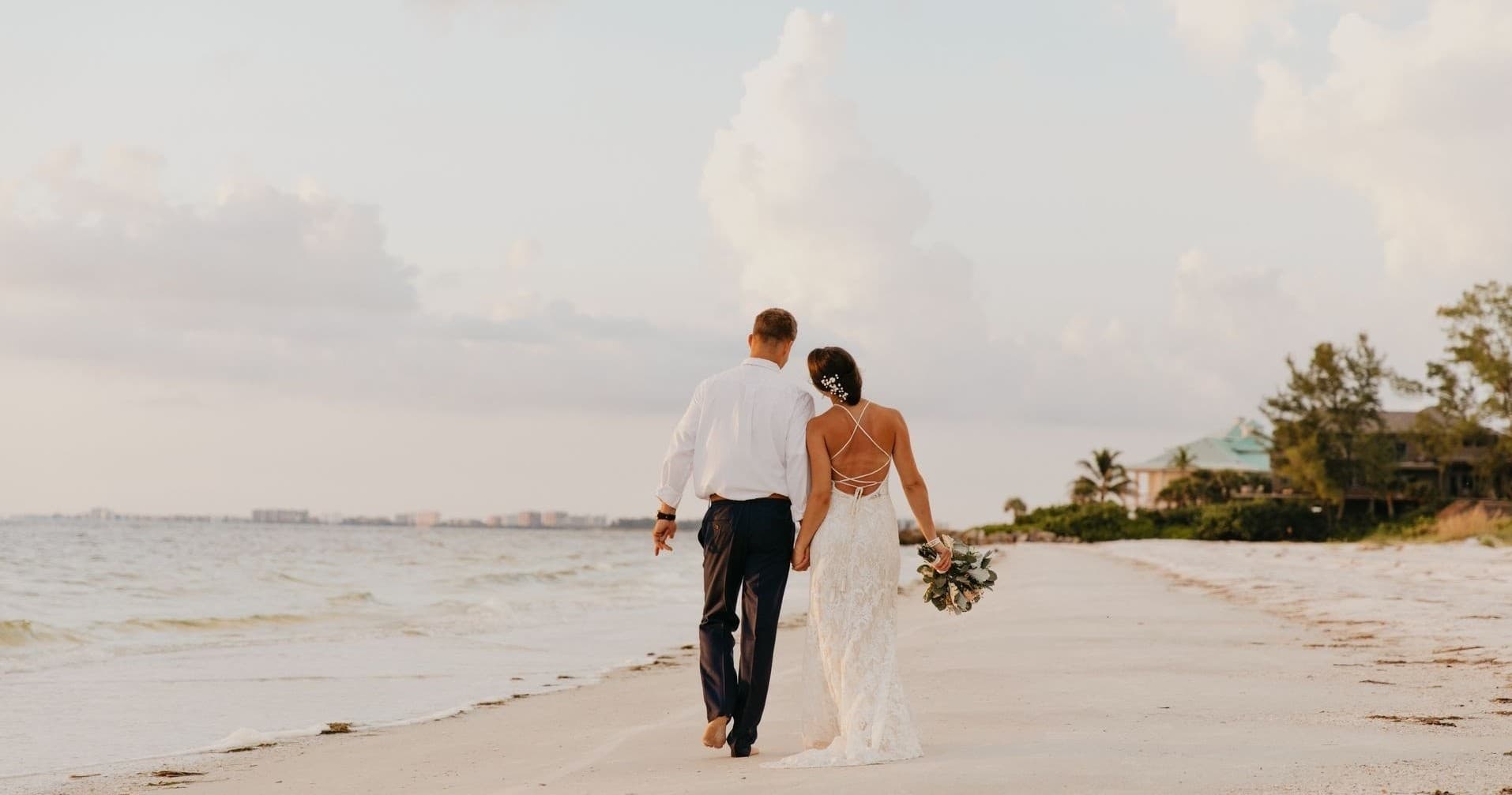 Beach Wedding & Bonfire at Destin Weddings and Events