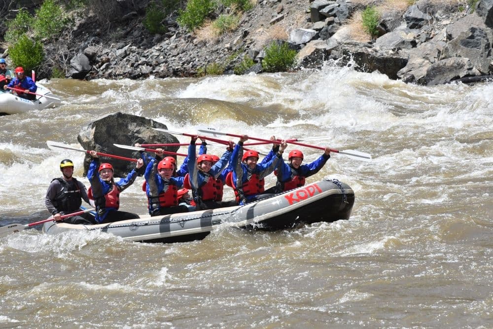 Family-Friendly Rafting on Big Bear Creek, Buena Vista