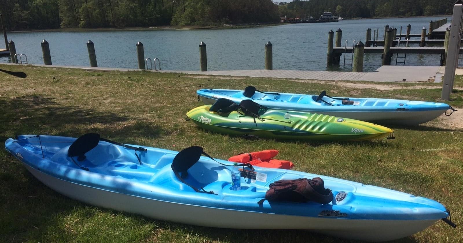 Single Kayak Rentals in Virginia Beach with VB Surf Sessions