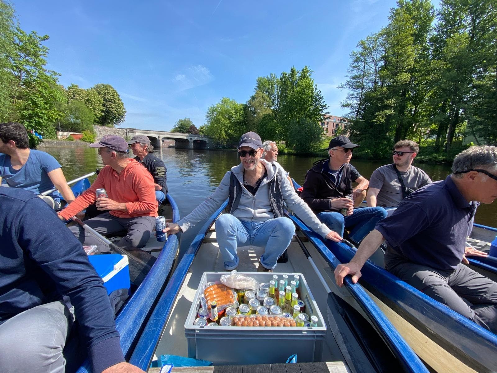 Villen Romantik-Kanutour: Paddeln durch Hamburgs grüne Alster