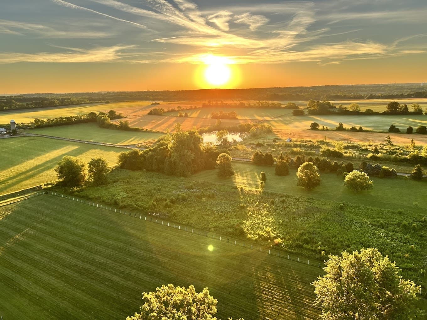 Sunrise Standard Hot Air Balloon Ride Over Southern Ohio