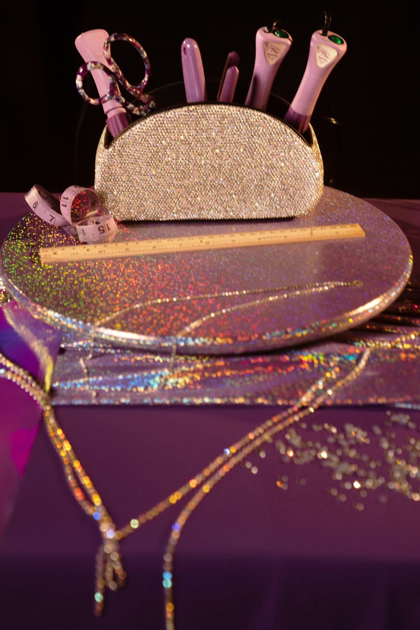Sparkle Party: Rhinestone Workshop in Nashville — DIY Couture Embellishment Class photo 4