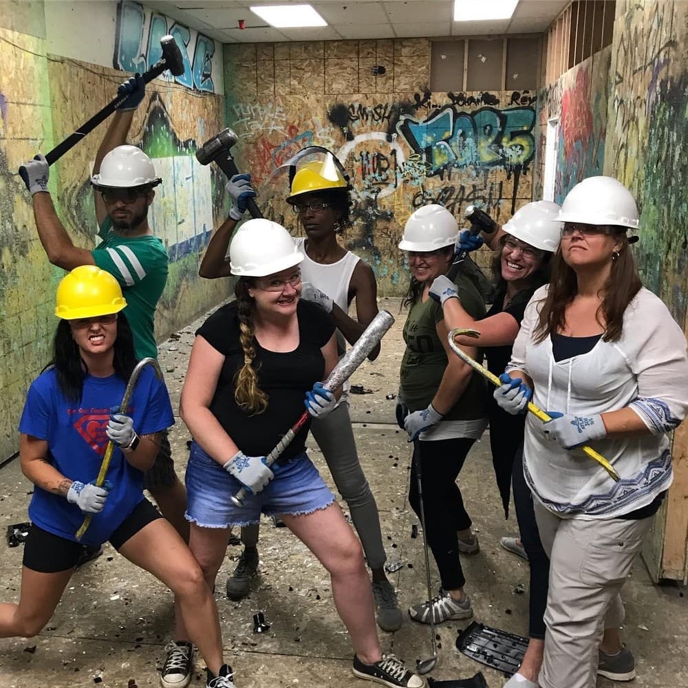 Stress Relief Smash Sessions at Smash Sacramento Downtown