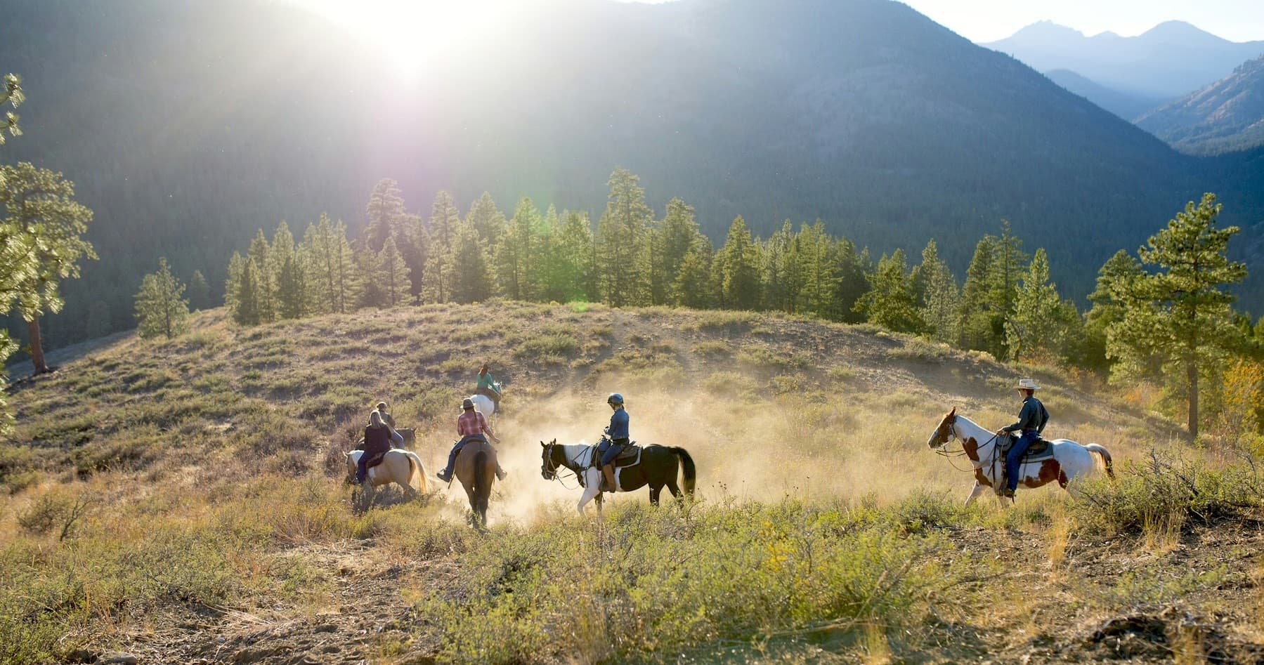 Land Adventures at Sun Mountain Lodge in Cascade Mountains