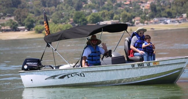 Fishing with JT Rentals LLC on Lake Elsinore