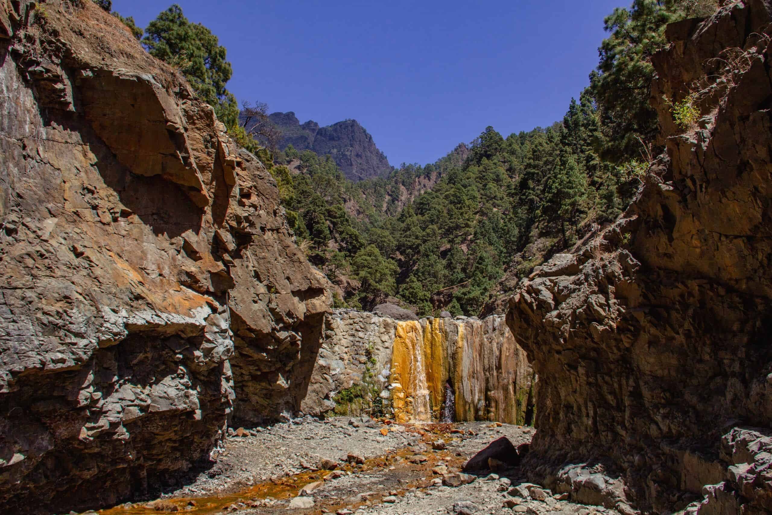 Into the Heart of La Palma: Hiking Caldera de Taburiente’s Crater, Waterfalls & Pines
