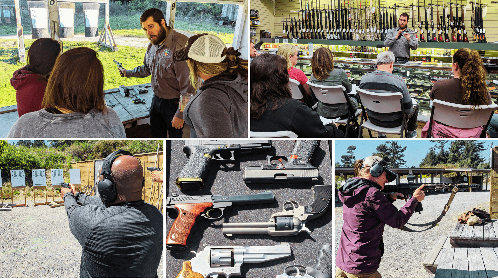 Firearms Training at Bigfoot Adventure Academy in the U.S.