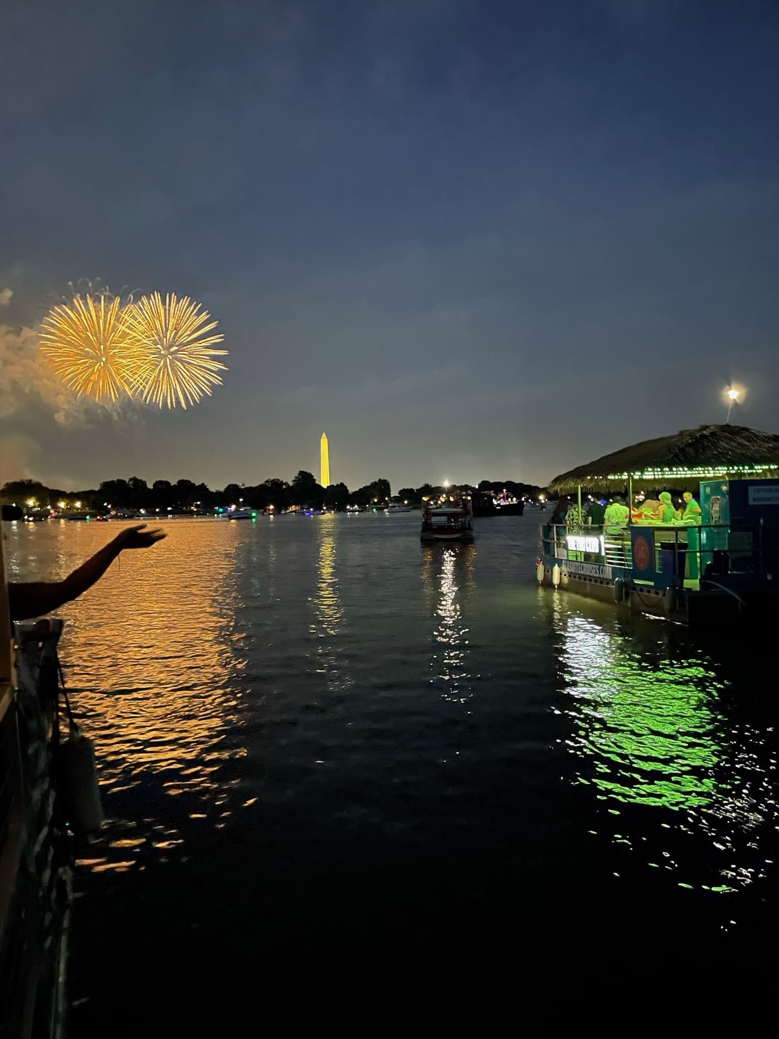 Private Georgetown July 4th Fireworks Cruise — Front-Row Potomac Views photo 3