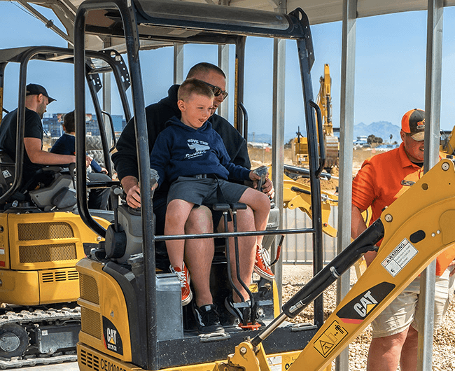 Heavy Equipment Birthday Parties with Dig This in Las Vegas