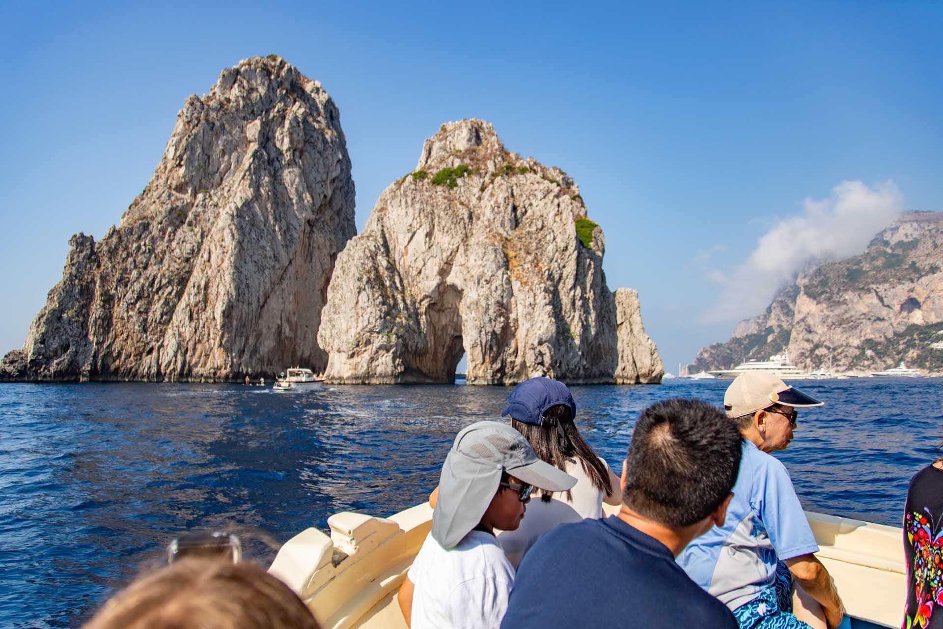 Full-Day Capri Boat Tour with SalBoat Sorrento