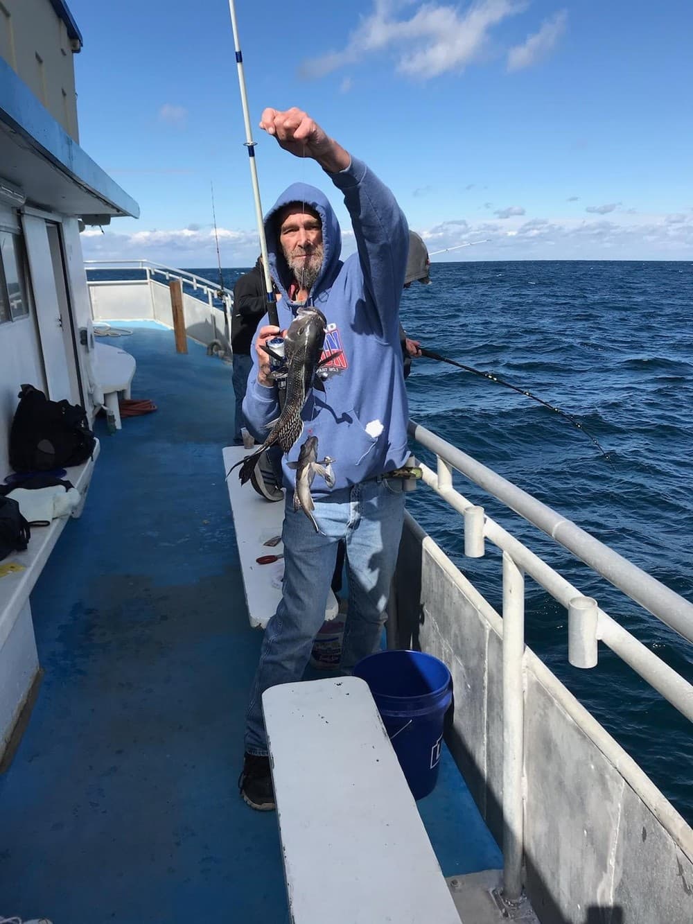 10 Hour Seabass Fishing Trips in Sea Isle City, NJ