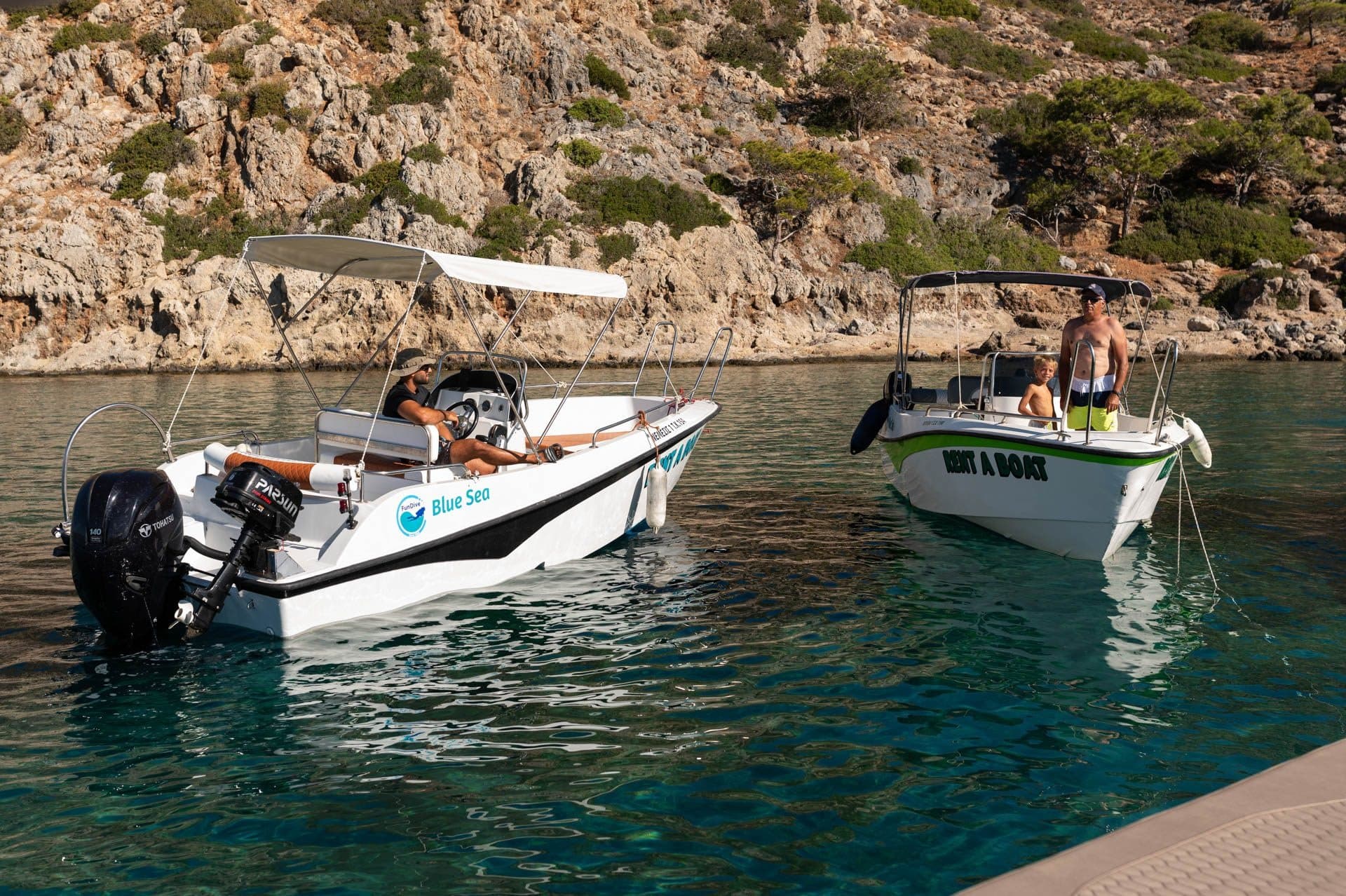 Small Boat with Skipper in Chania by Platanias Boats