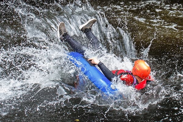River Tubing on the River Dee with Bearded Men Adventures