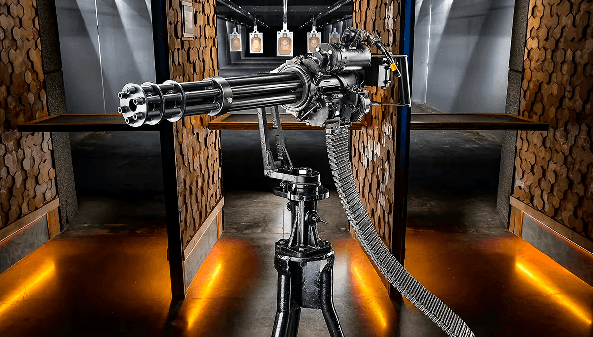 Land-Adventures: M134 Mini Gun Experience in Texas