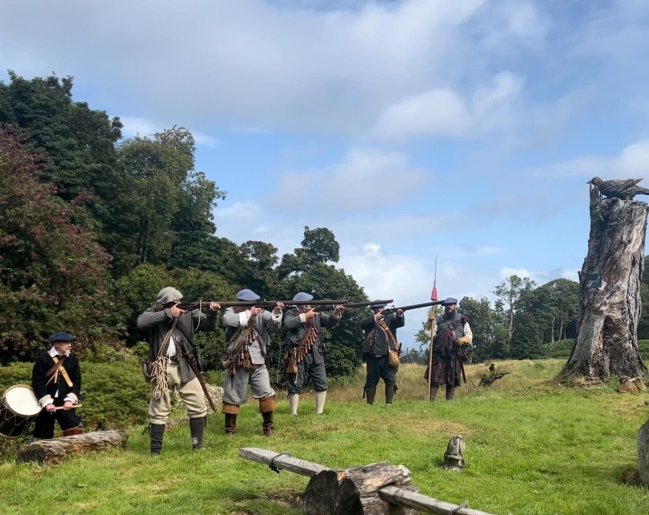 Step Back in Time at Dunollie Castle: 17th-Century Living History Weekend Near Oban photo 2