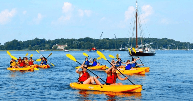 Paddle Oyster Bay with The WaterFront Center’s Double Kayaks