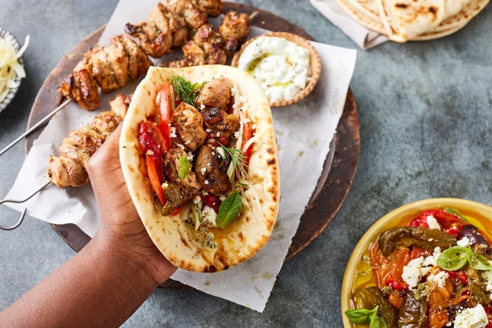 Greek Kebab Masterclass at The Jamie Oliver Cookery School