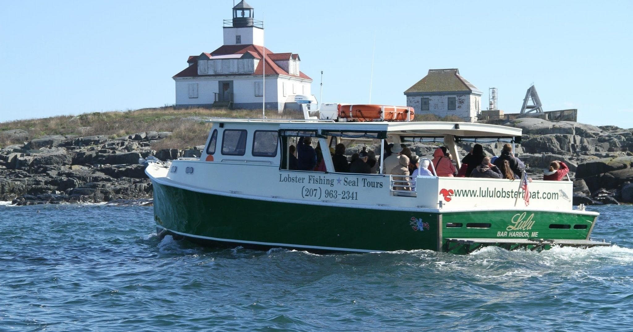 Water Activities & Lulu Lobster Boat in Bar Harbor