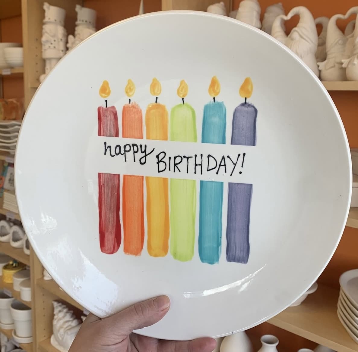 Family Birthday Plate Workshop in Tecumseh — Paint a Lasting Tradition