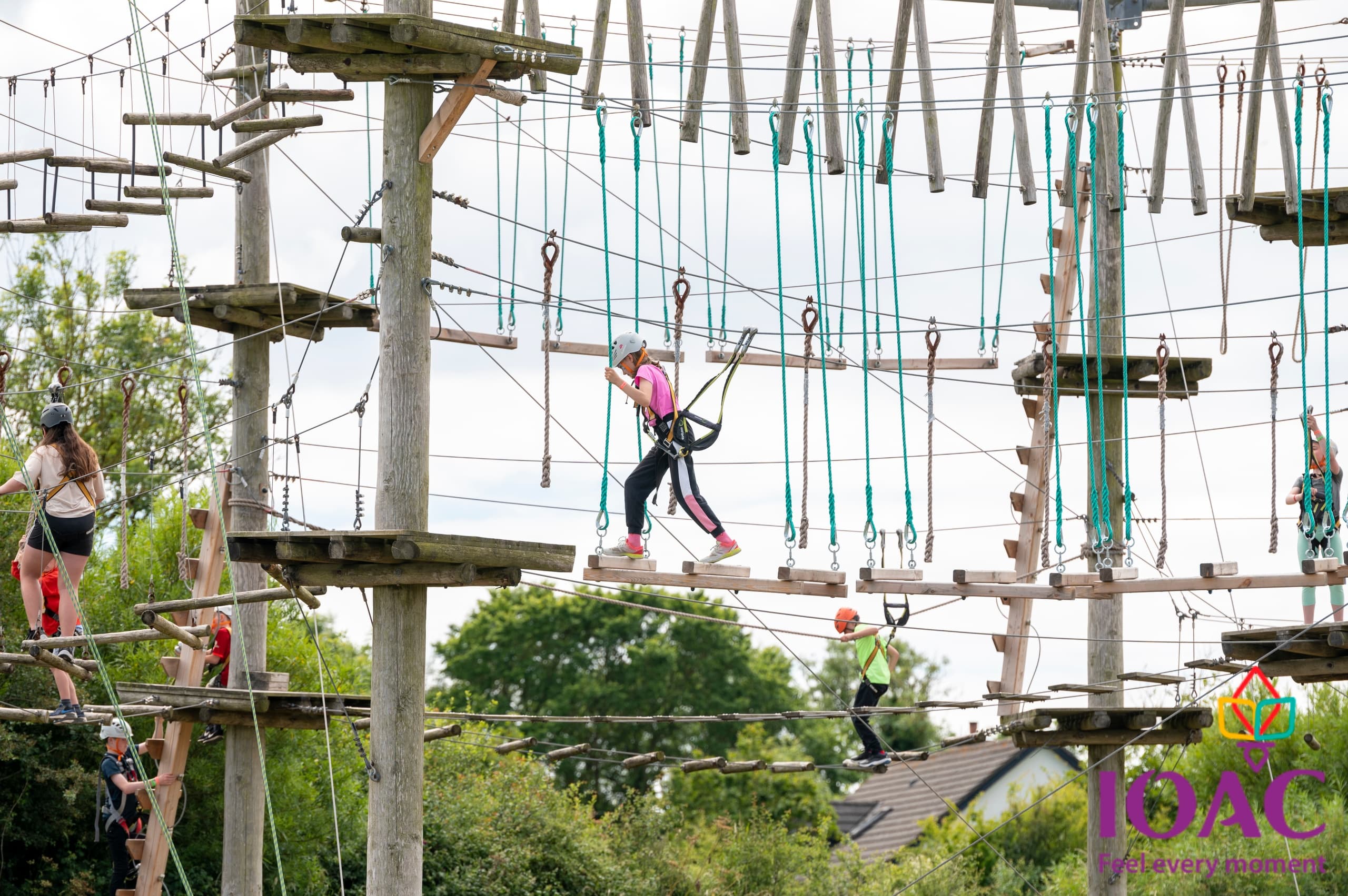 High Ropes Tagoat Wexford: 1-Hour Aerial Course for Ages 8+ photo 3