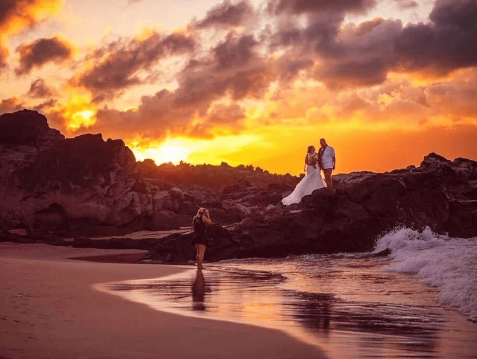 Outdoor Activity & Maui’s Best Photographer: Sunset Beach Photoshoot
