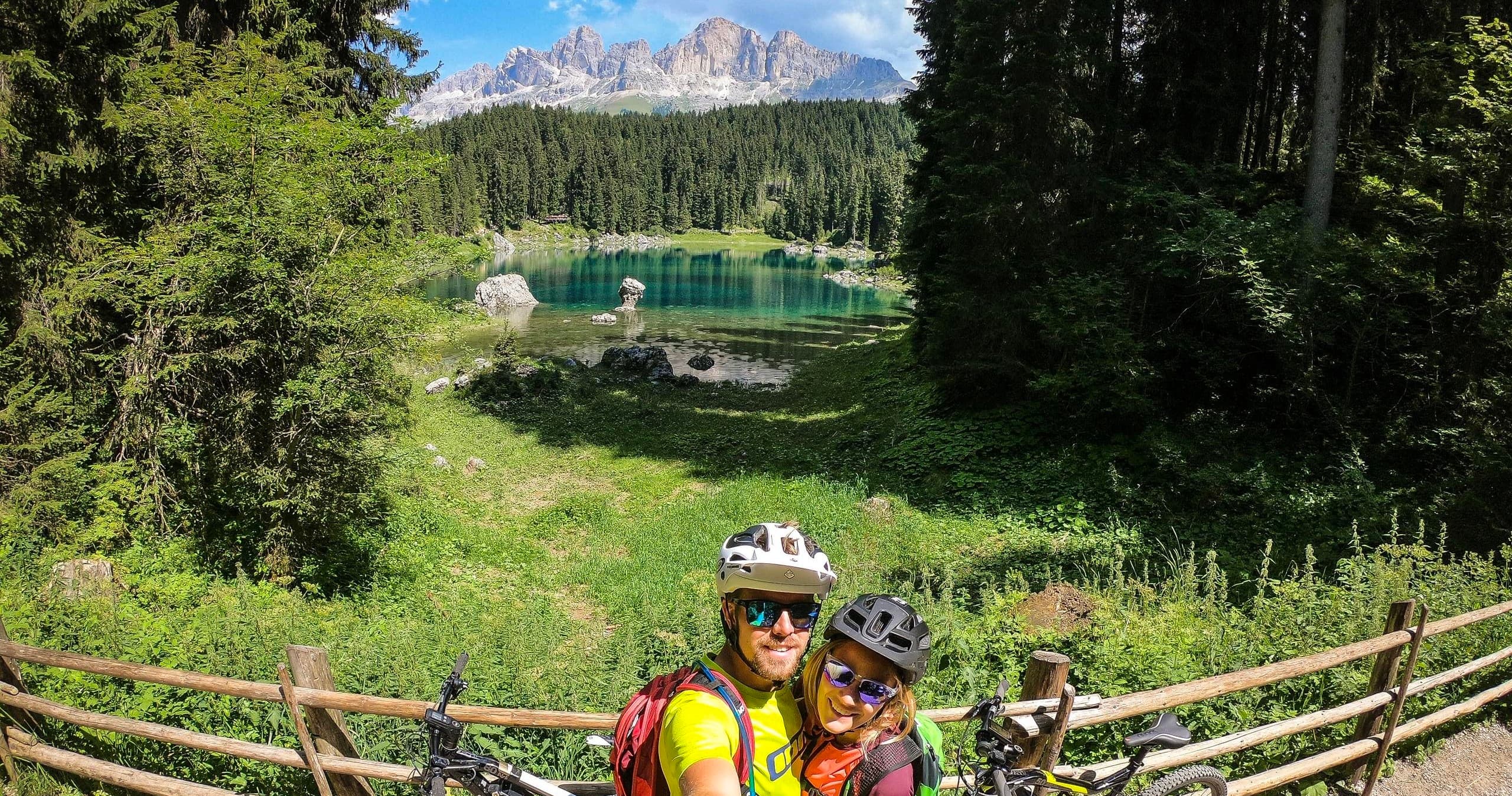 Mountain Biking & E-bike Tours at Giro del Latemar