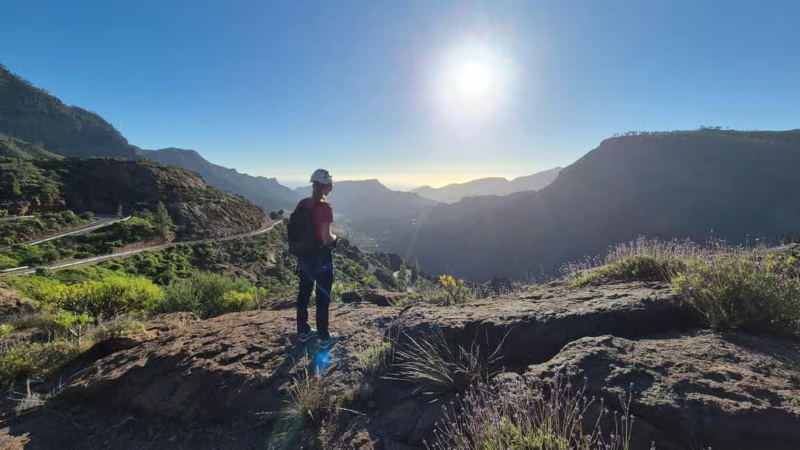 Abseil The WALL: Vertical Caving & Canyon Rappel Near Telde, Gran Canaria