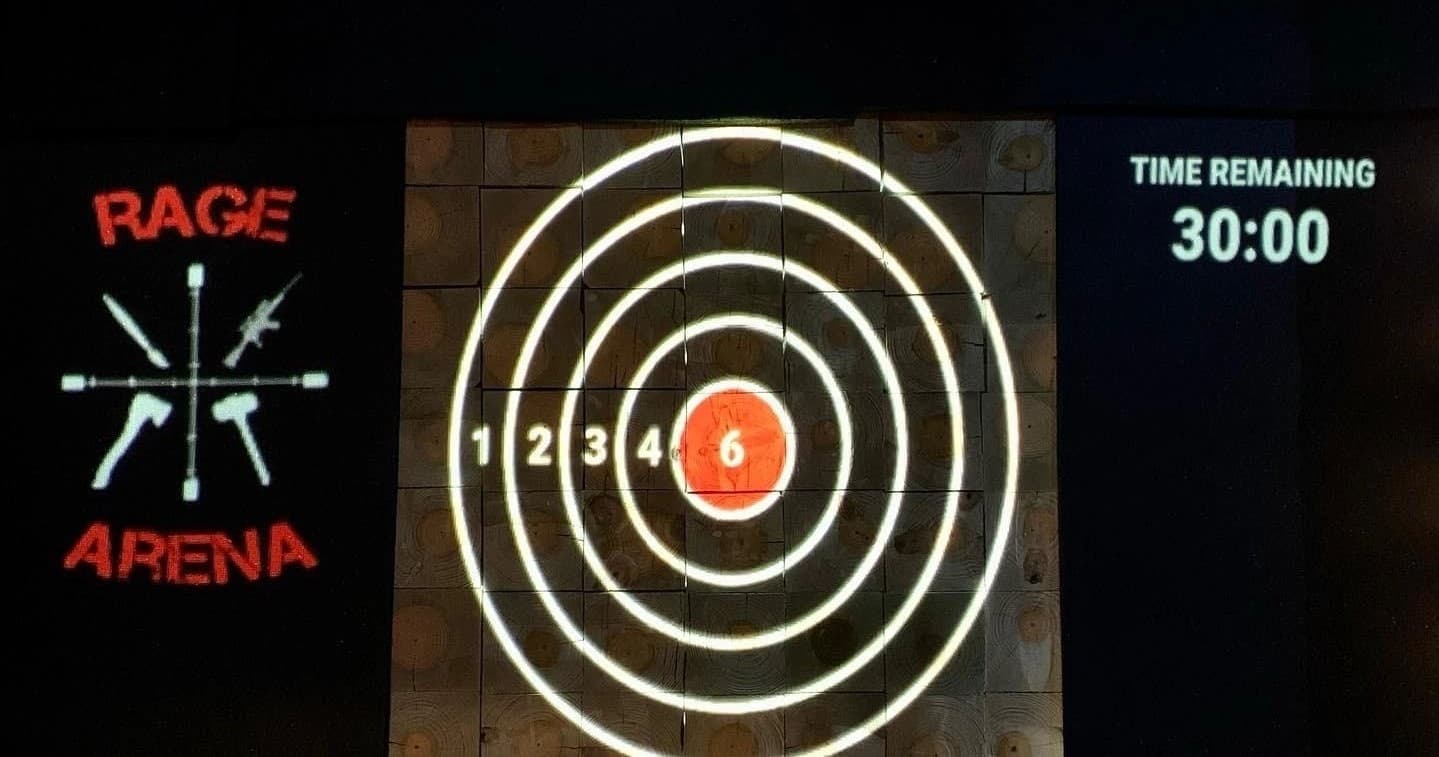 Axe Throwing Adventure at Rage Room of Maryland