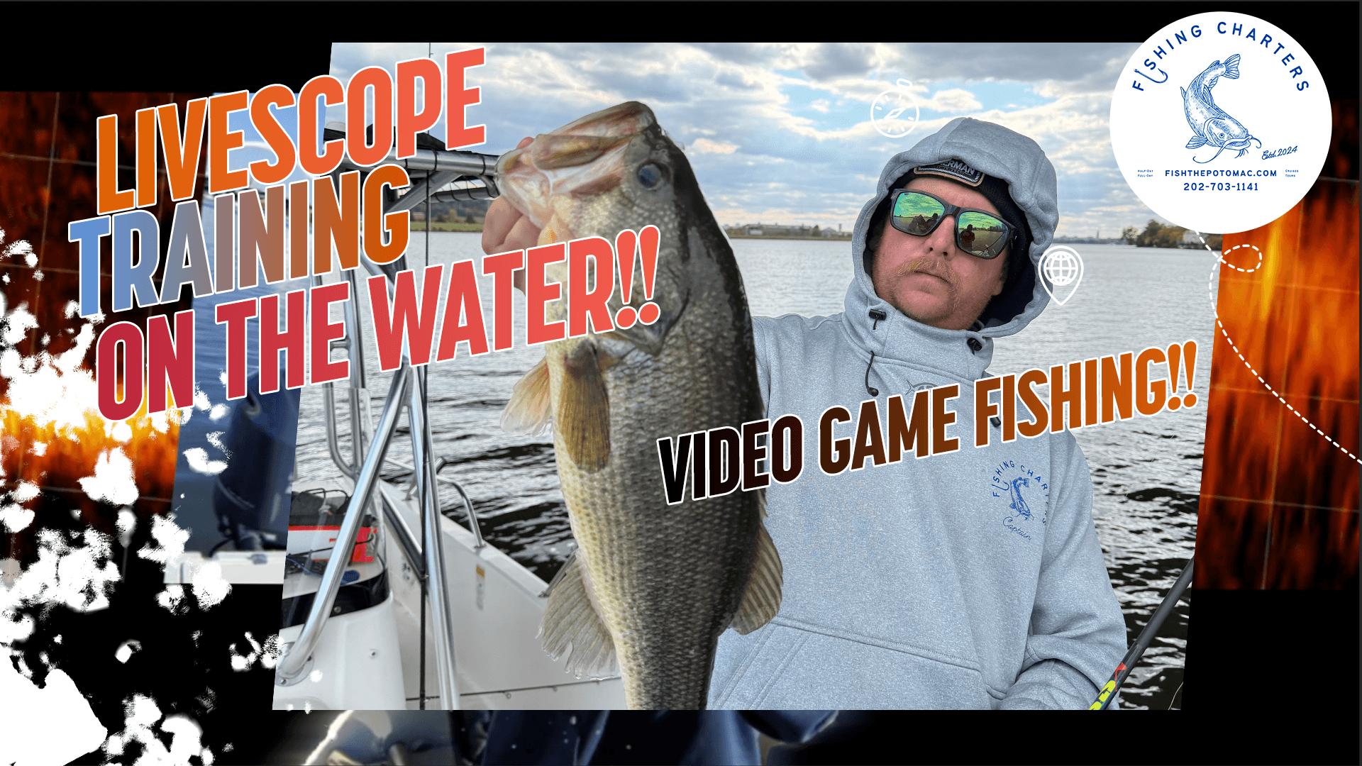 LiveScope Training Charter: Master Garmin Sonar on the Potomac