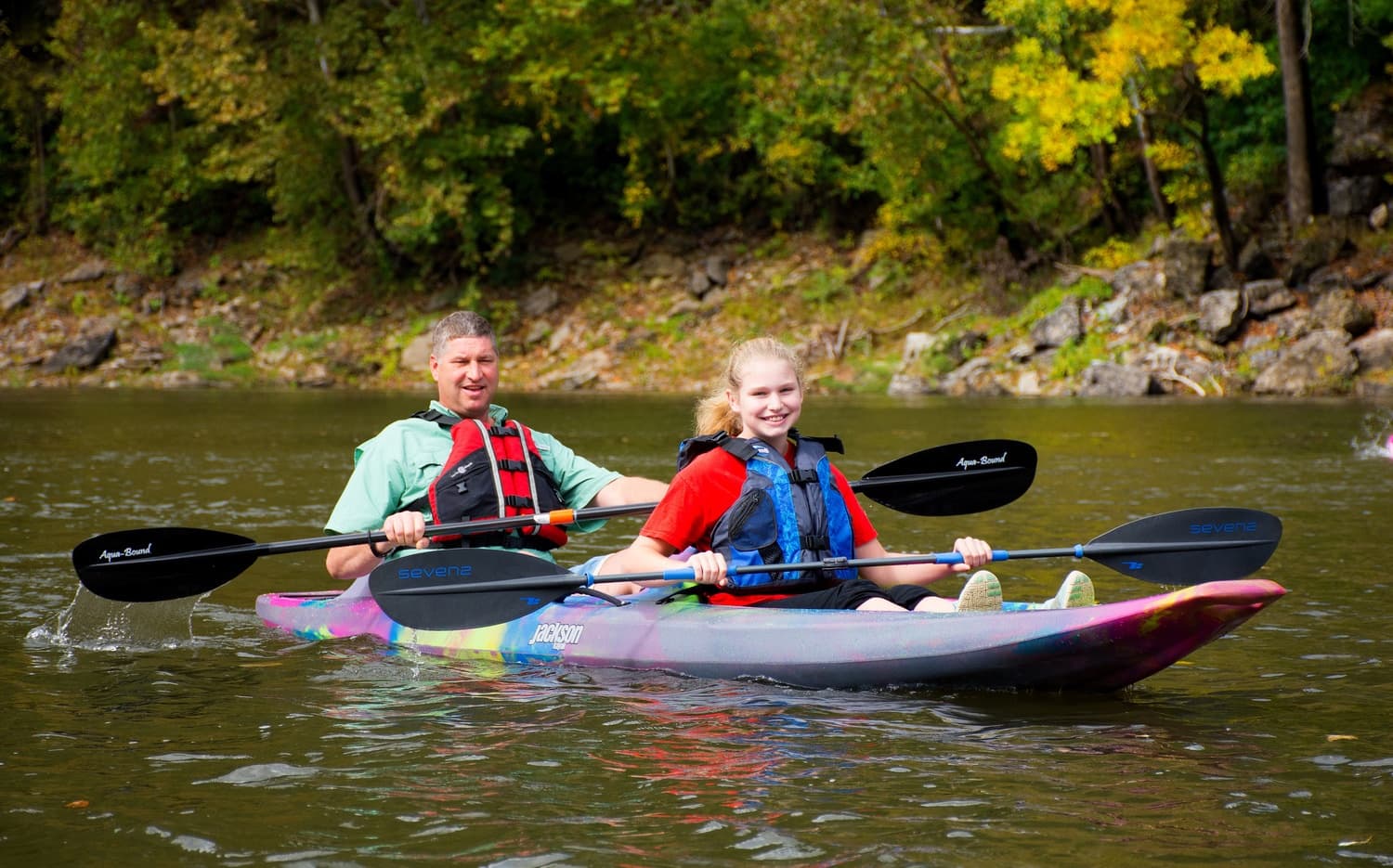 Self Guided Tandem Kayak Rental in Powhatan, Virginia