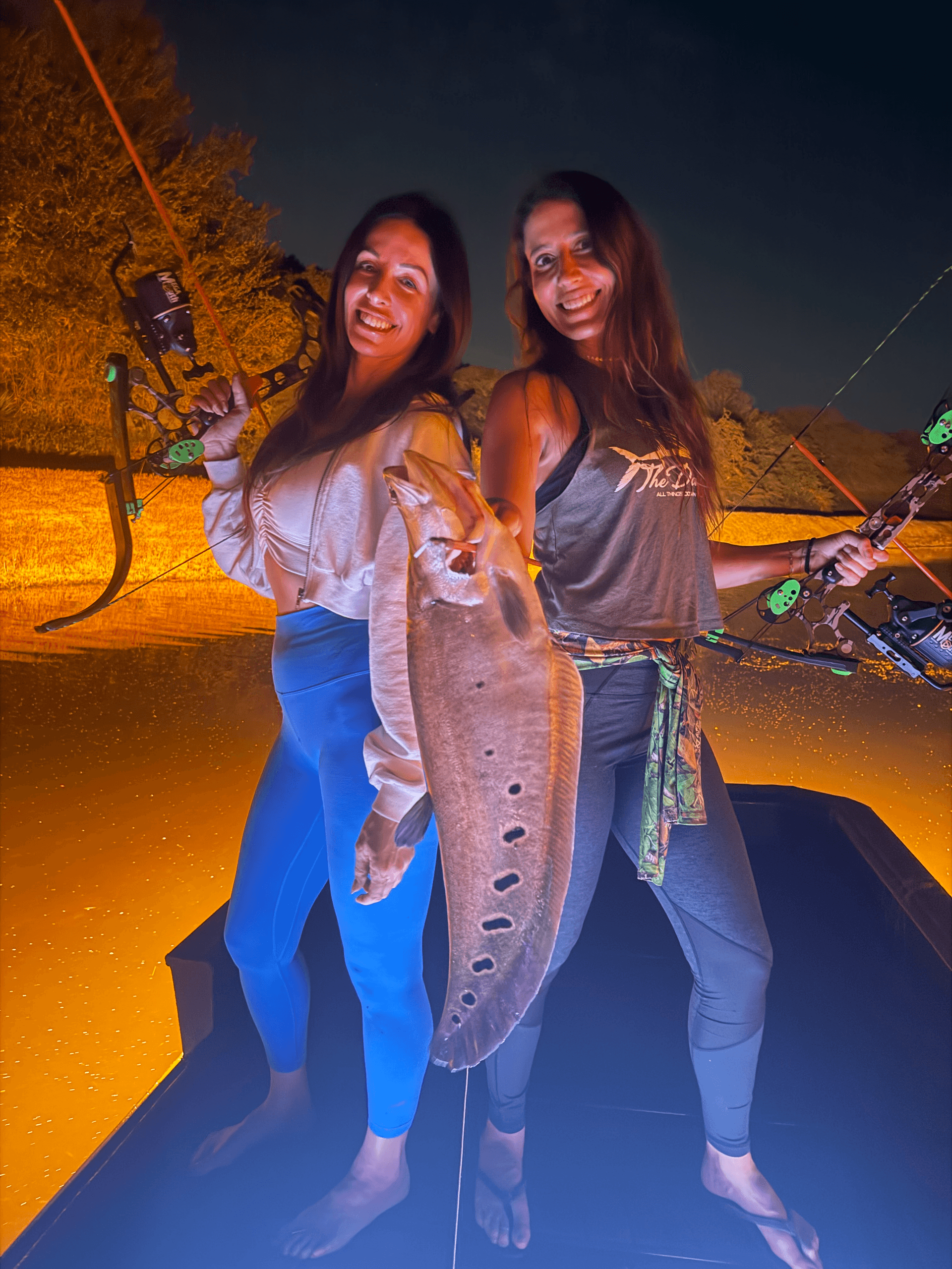 Night Bowfishing in Fort Lauderdale: Hunt Invasive Fish Under LED Lights
