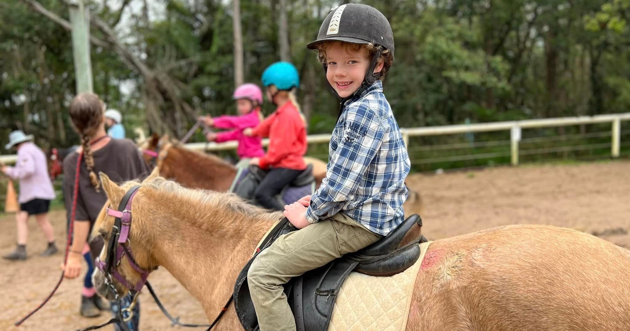 Horseback Riding at Glasshouse Mountains Riding School