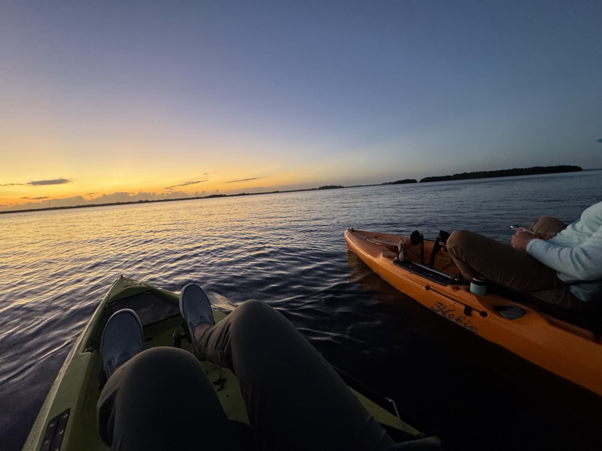 Guided Sunset Kayak Tours with Kickin' Kayaks in Vero Beach