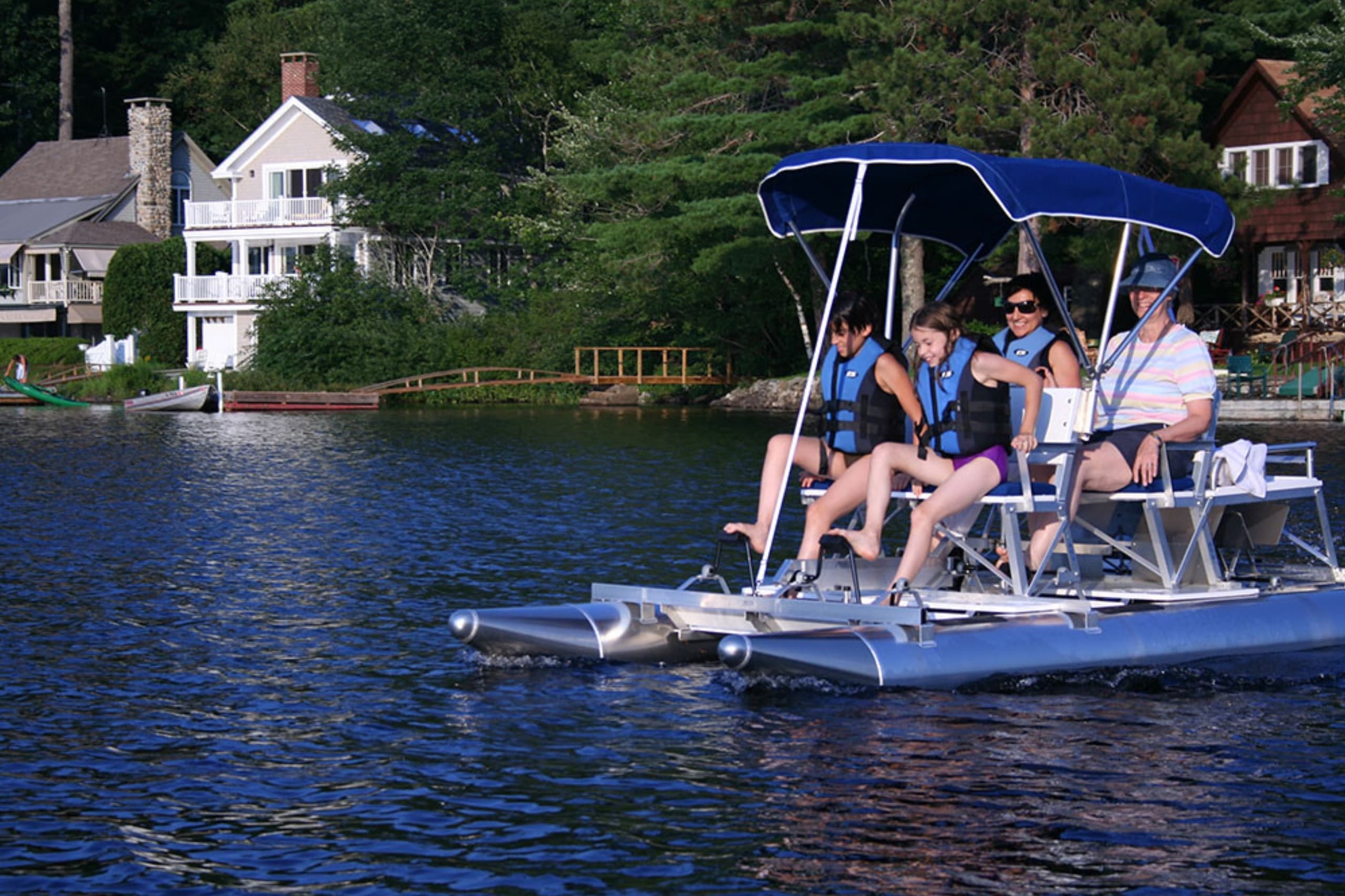 4 Person AquaCycle 4x4 Adventure on Lake Winnipesaukee