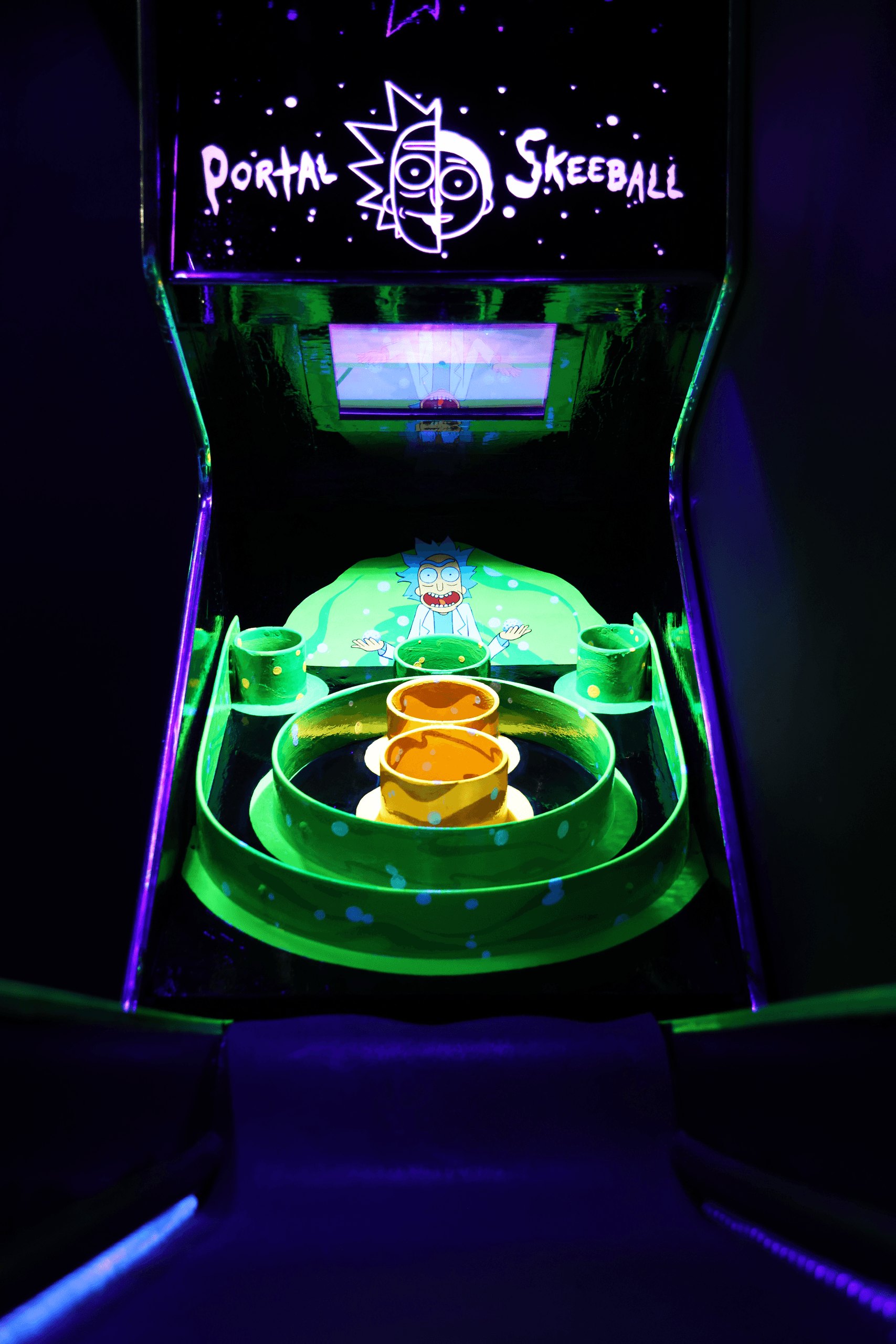 Black Light Mini Golf at Escape the Trap House, Amarillo