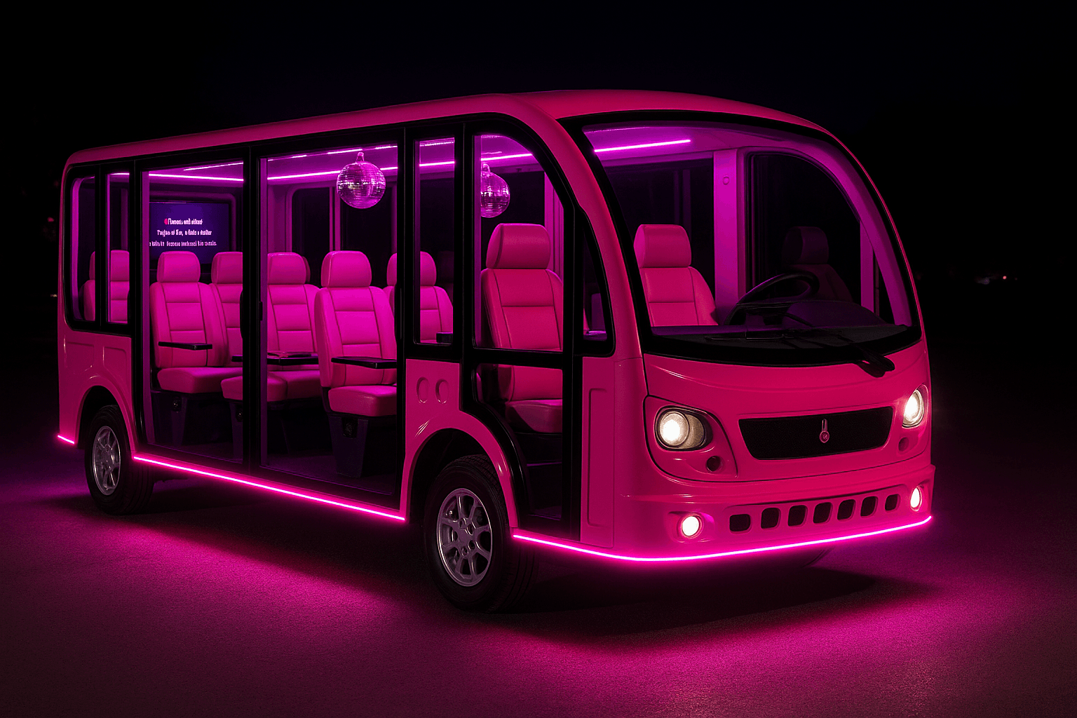 Explore Houston in Style: Private Mini City Bus Sightseeing Tours