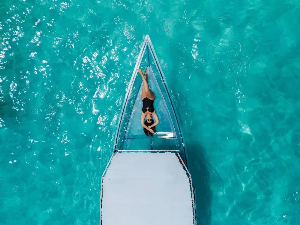 Clear-Hull Cruise to Crab Island: See Destin’s Emerald Waters from Below