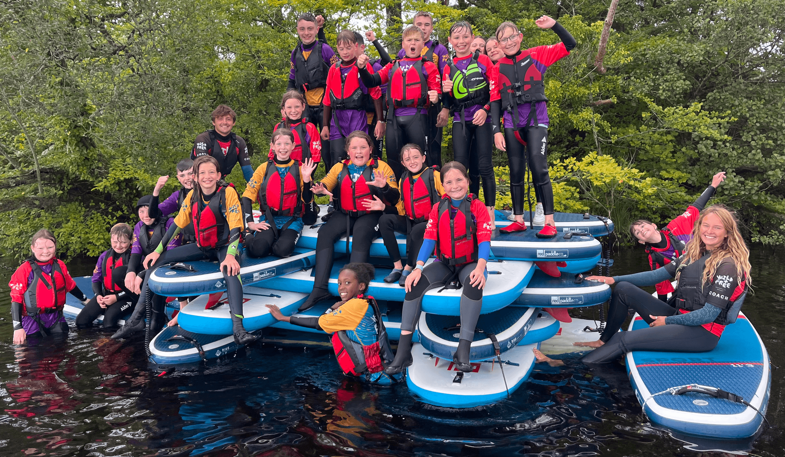 Water Activities at Adventure Camp for Kids