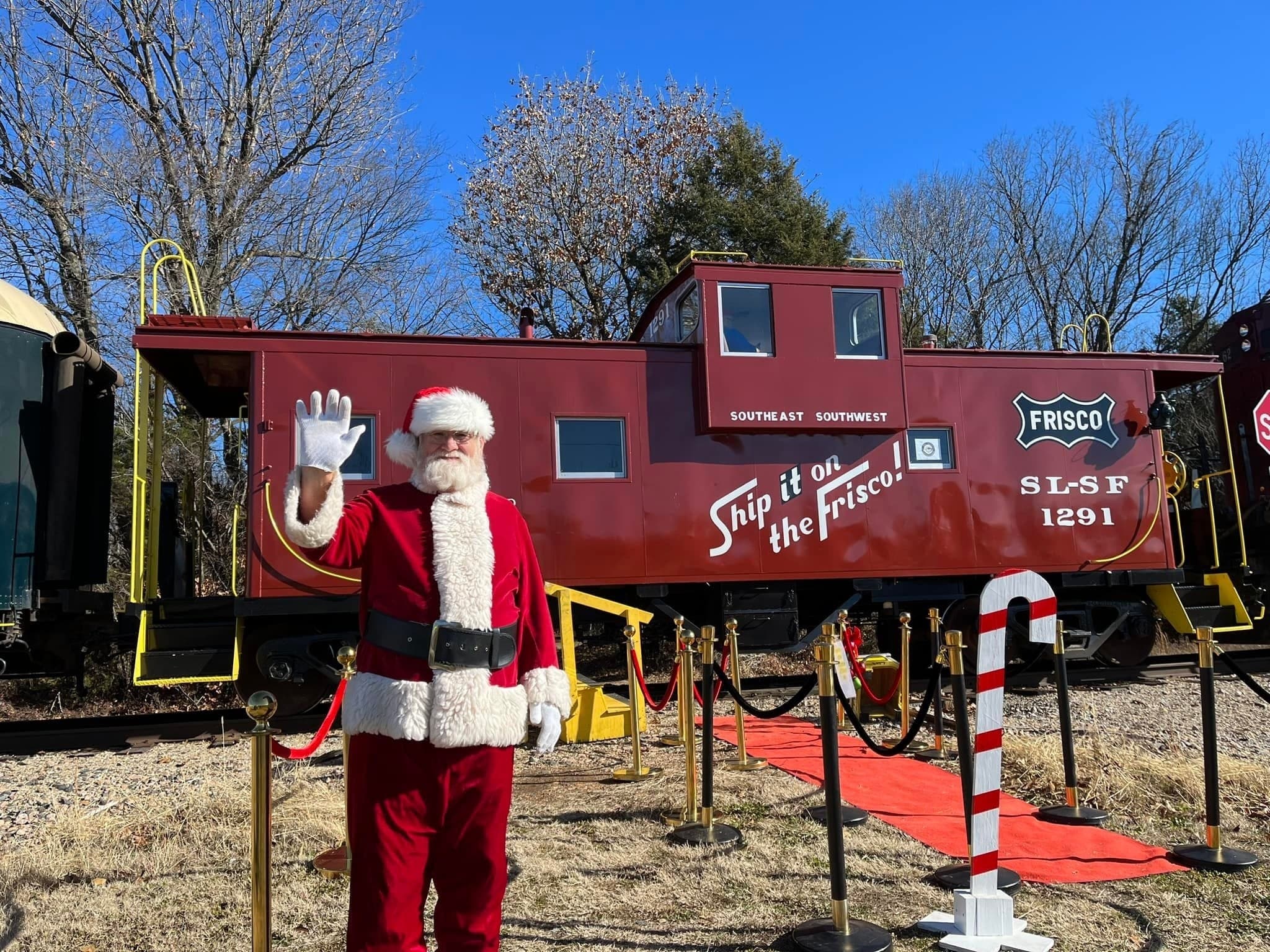 Magical Holiday Express Ride in Springdale, Arkansas