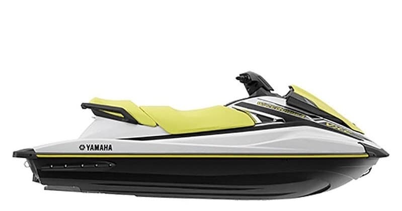 High-speed jet ski slicing turquoise Gulf waters off Florida coast