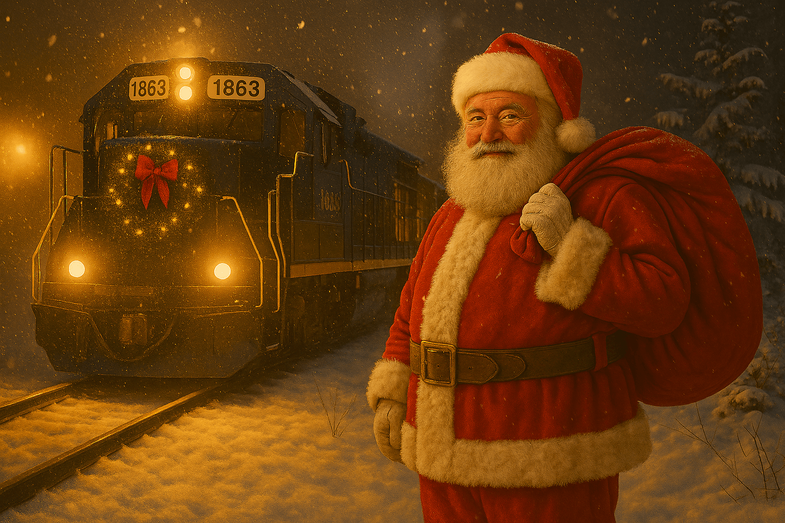 Holiday Santa Train: Gettysburg's 90-Minute Festive Family Rail Ride photo 1