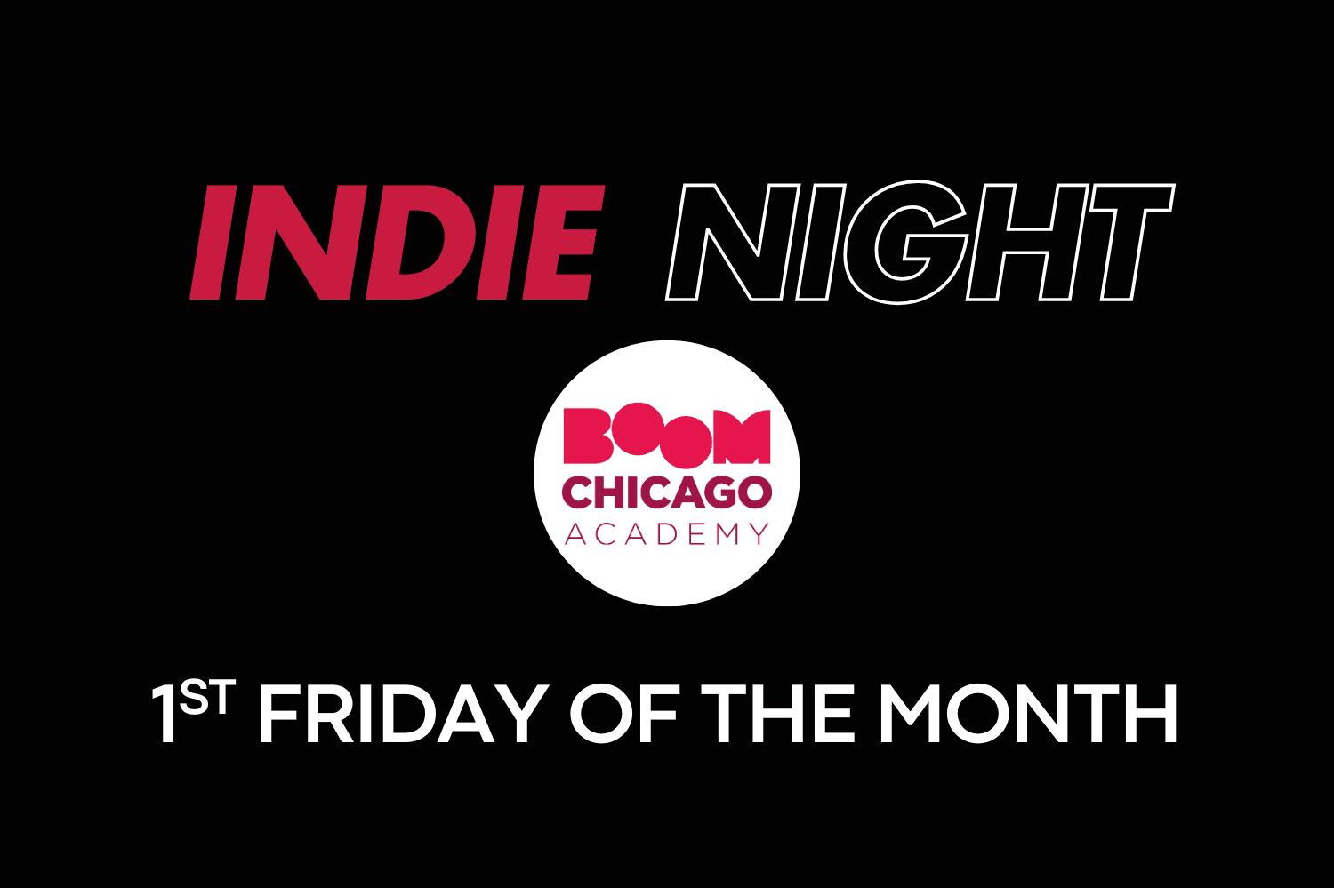 Indie Night Comedy at Boom Chicago, Amsterdam