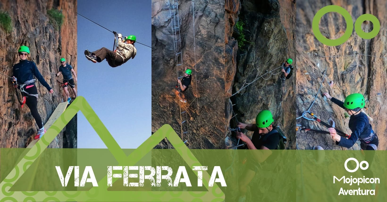 Vía Ferrata with Mojo Picon Aventura in Las Palmas