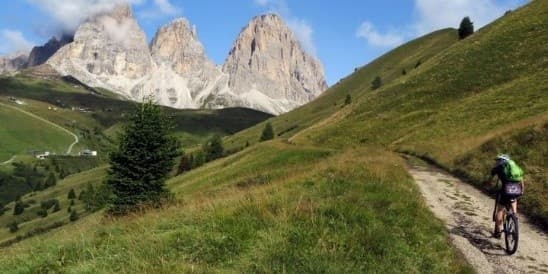 E-Bike MTB Adventure with Sport Check Point in Val Duron
