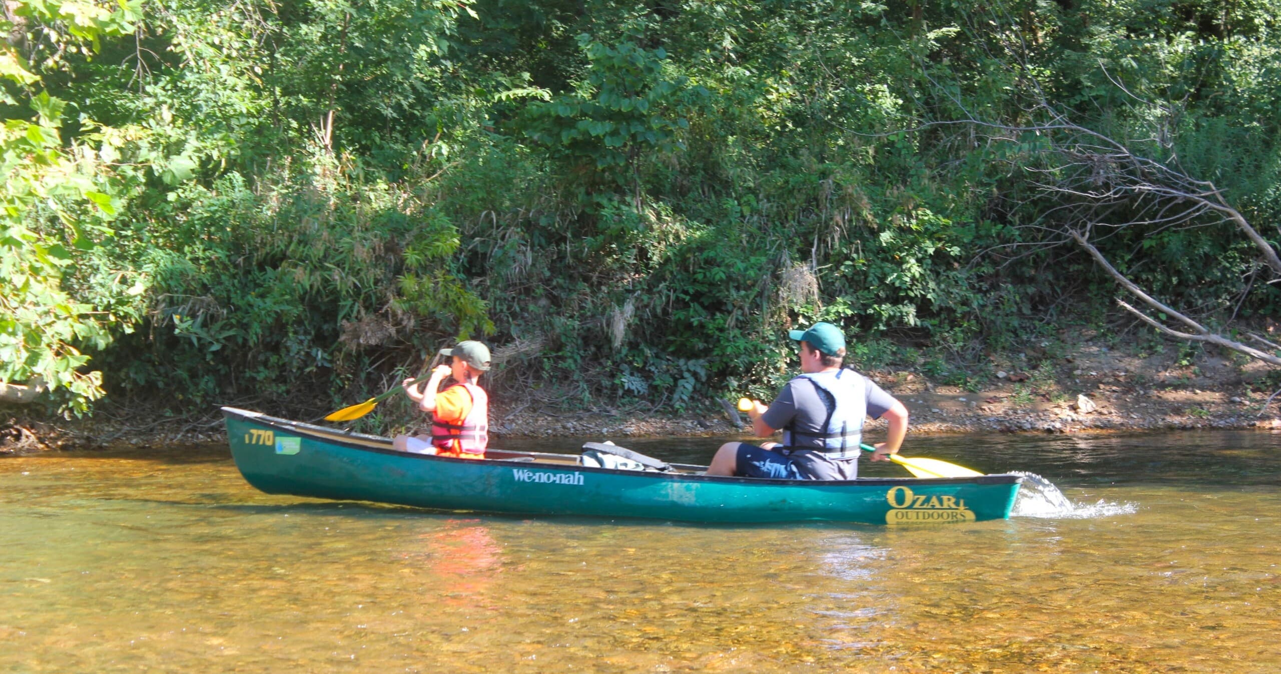 8-Mile Meramec River Float at Skinner's Landing — Family-Friendly Rafts & Kayaks